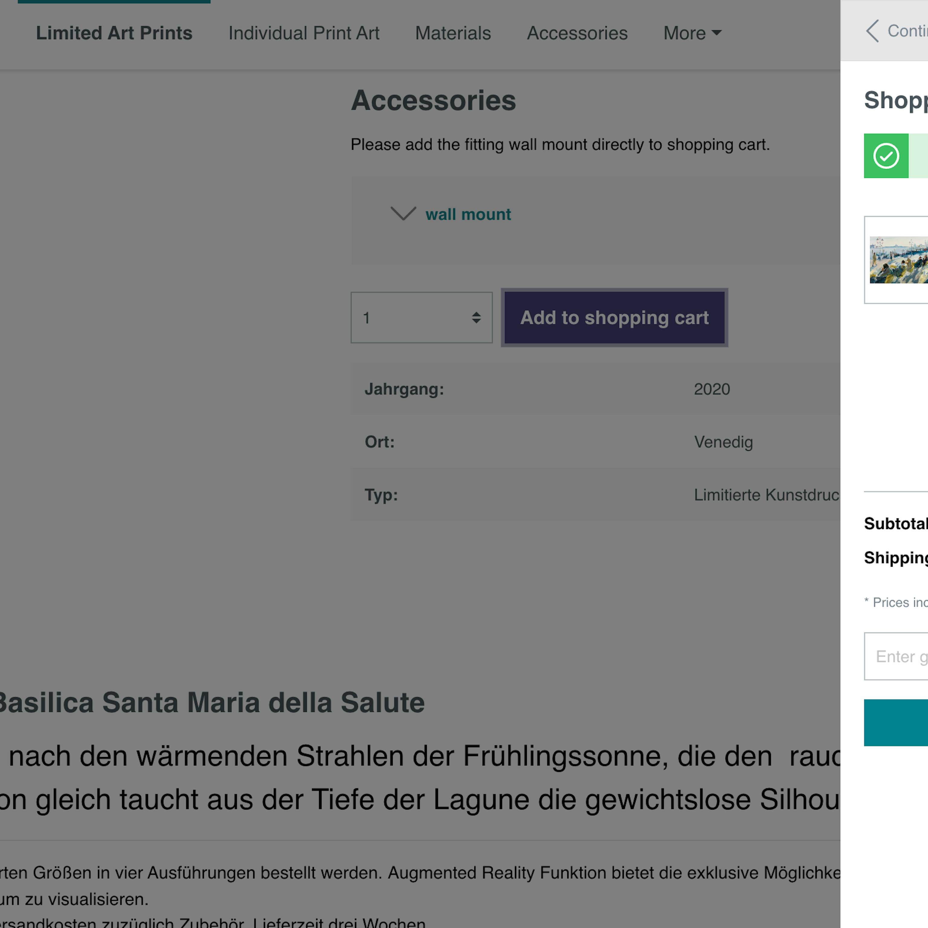 Offcanvas cart (Desktop) Offcanvas cart (Desktop)