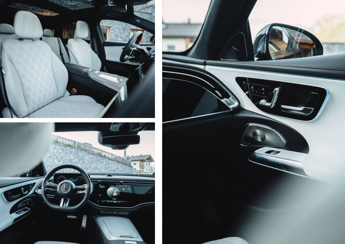 Das Interieur des Mercedes-Benz E-Klasse T-Modell