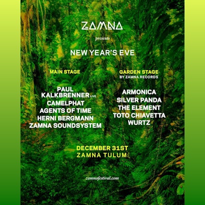 Paul Kalkbrenner NYE 2024 @ Zamna Festival Tulum