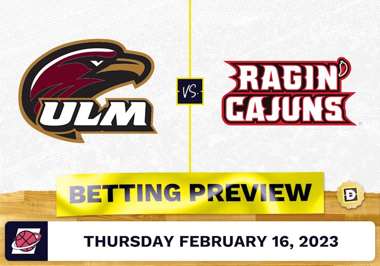 Louisiana-Monroe vs. Louisiana-Lafayette CBB Prediction and Odds - Feb 16, 2023