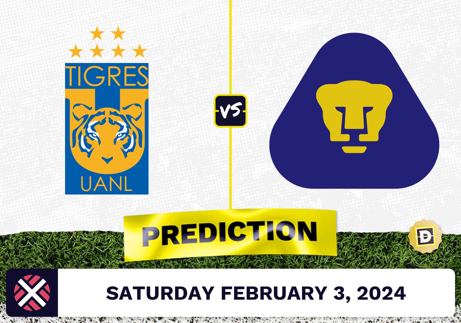 tigres uanl vs pumas unam