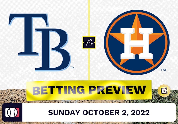 Rays vs. Astros Prediction and Odds - Oct 2, 2022