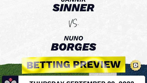 Jannik Sinner vs. Nuno Borges Predictions - Sep 29, 2022