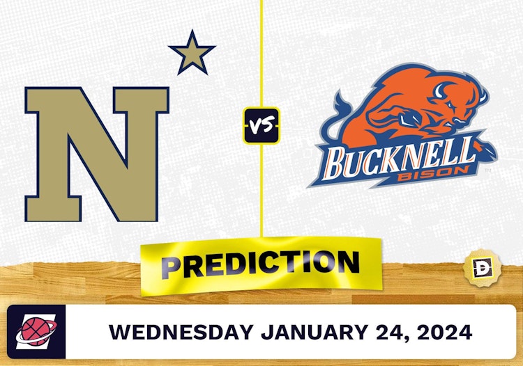 Navy vs. Bucknell Prediction, Odds, College Basketball Picks [1/24/2024]