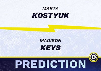 Marta Kostyuk vs. Madison Keys Prediction, Odds, Picks for Wimbledon 2024