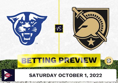 Georgia State vs. Army CFB Prediction and Odds - Oct 1, 2022
