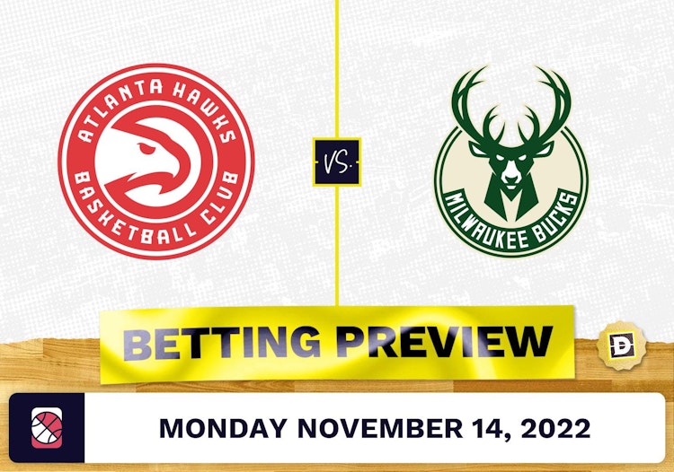 Hawks vs. Bucks Prediction and Odds - Nov 14, 2022