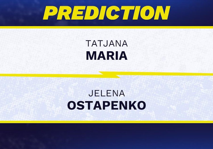 Tatjana Maria vs Jelena Ostapenko Tennis Prediction.