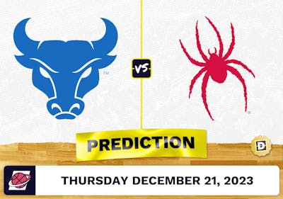 Buffalo vs. Richmond Prediction, Odds, College Basketball Picks  [12/21/2023]