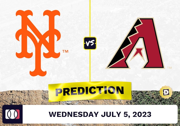 Mets vs. Diamondbacks Prediction for MLB Wednesday [7/5/2023]