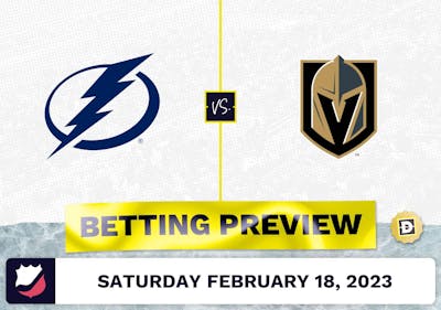 Lightning vs. Golden Knights Prediction and Odds - Feb 18, 2023