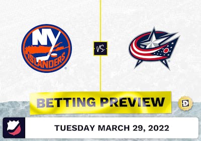 Islanders vs. Blue Jackets Predictions and Odds - Mar 29, 2022