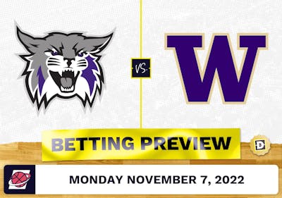 Weber State vs. Washington CBB Prediction and Odds - Nov 7, 2022
