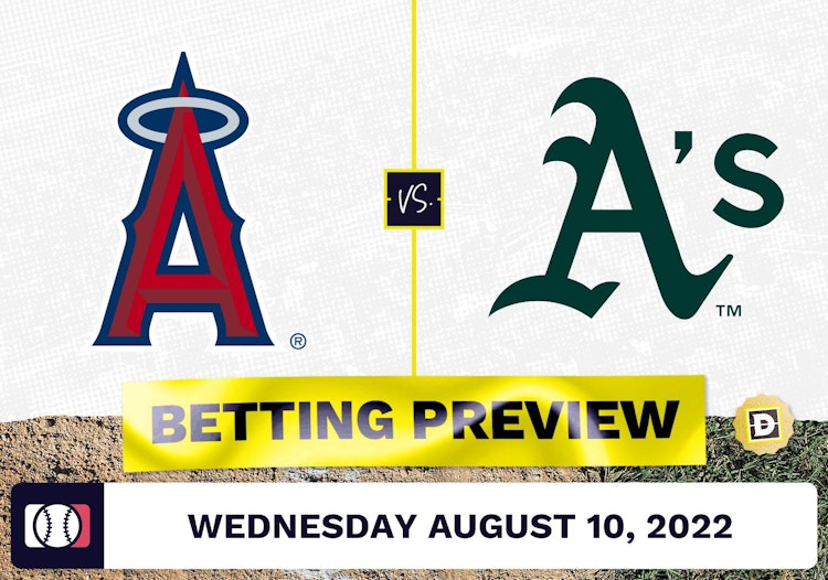 Angels vs. Athletics Prediction and Odds - Aug 10, 2022