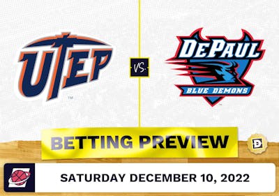 UTEP vs. DePaul CBB Prediction and Odds - Dec 10, 2022