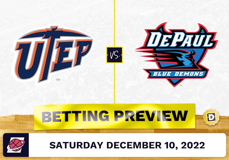 UTEP vs. DePaul CBB Prediction and Odds - Dec 10, 2022