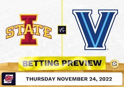 Iowa State vs. Villanova CBB Prediction and Odds - Nov 24, 2022