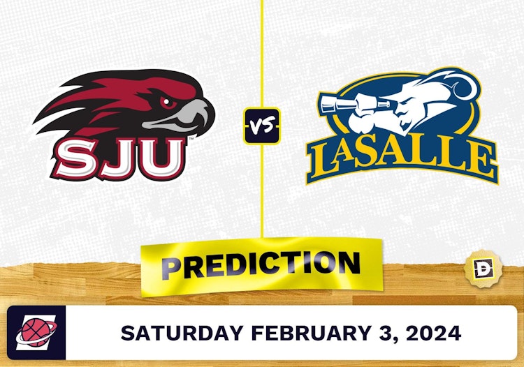 Saint Joseph's (PA) vs. La Salle Prediction, Odds, College Basketball Picks [2/3/2024]