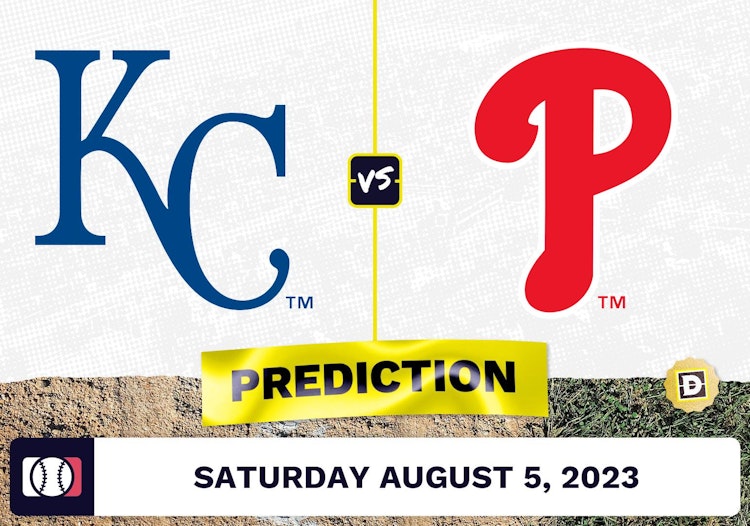 Royals vs. Phillies Prediction for MLB Saturday [8/5/2023]