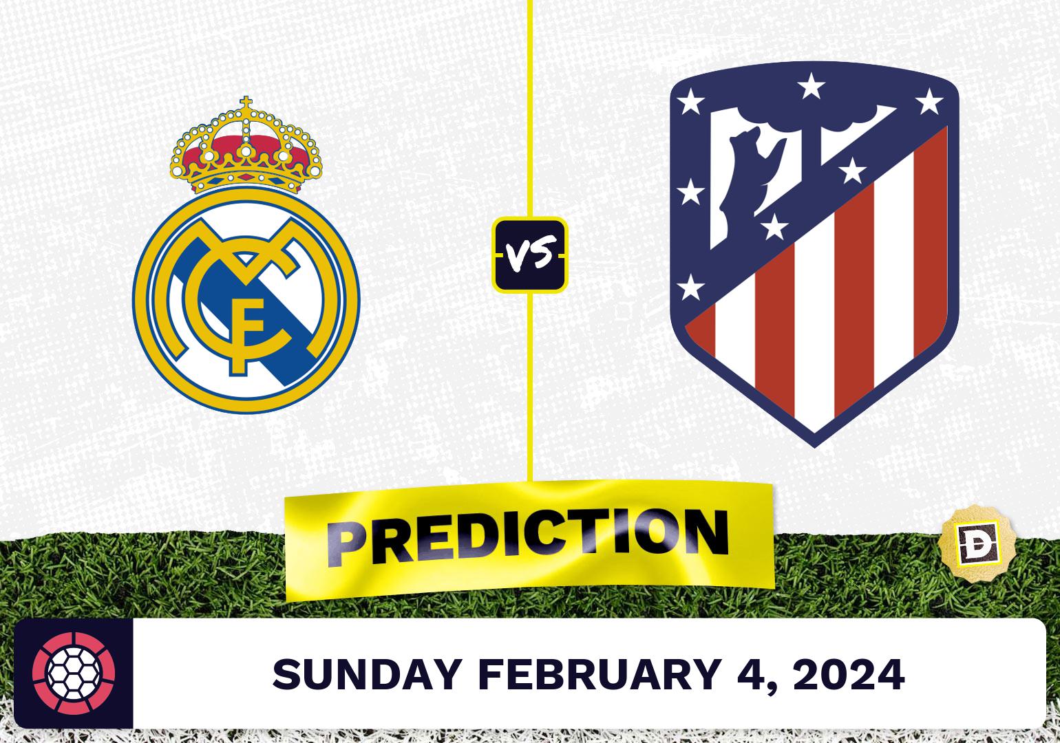 Real Madrid Vs. Atletico Madrid Prediction, Odds, La Liga Picks [2/4/2024]