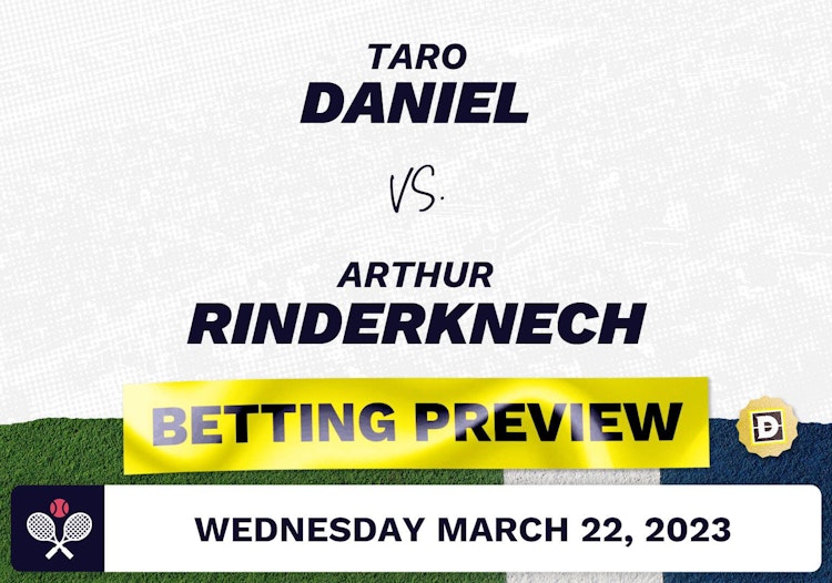 Taro Daniel vs. Arthur Rinderknech Predictions - Mar 22, 2023