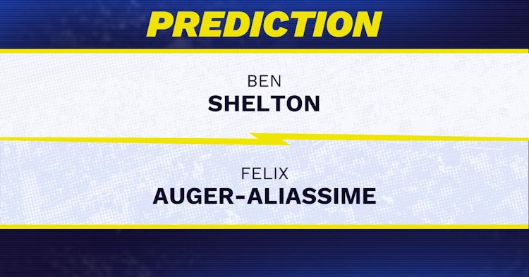 Ben Shelton vs Felix Auger-Aliassime Tennis Prediction.