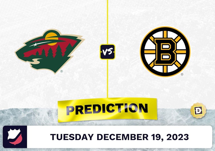 Minnesota Wild vs. Boston Bruins Prediction, Odds, NHL Picks  [12/19/2023]