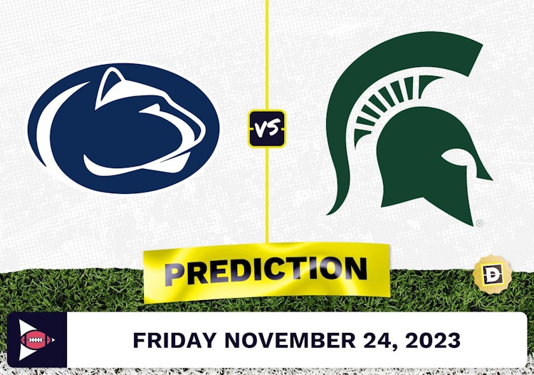 Penn State vs. Michigan State CFB Prediction and Odds - November 24, 2023