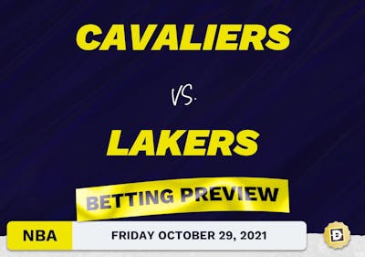 Cavaliers vs. Lakers Predictions and Odds - Oct 29, 2021
