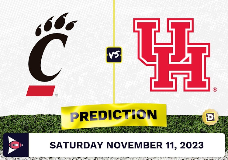 Cincinnati vs. Houston CFB Prediction and Odds - November 11, 2023