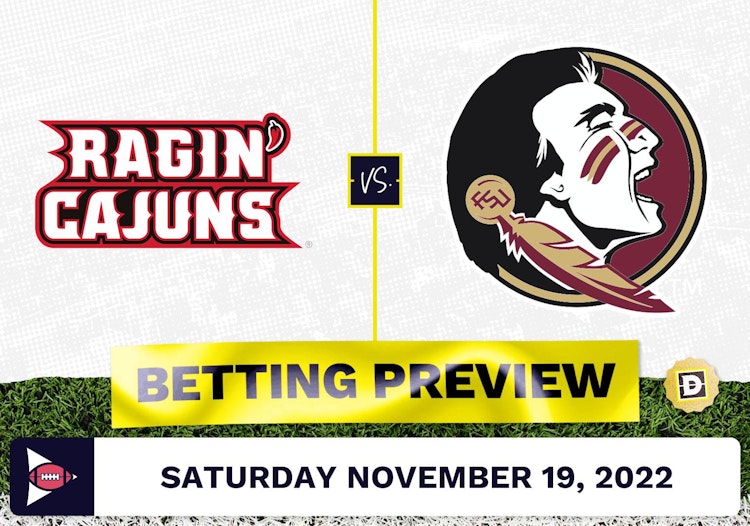 Louisiana-Lafayette vs. Florida State CFB Prediction and Odds - Nov 19, 2022