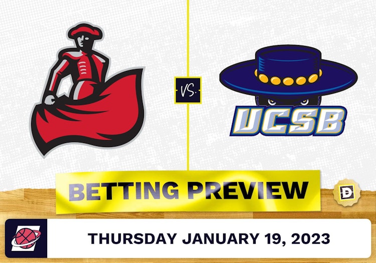 Cal State Northridge vs. UC Santa Barbara CBB Prediction and Odds - Jan 19, 2023