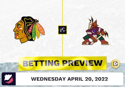 Blackhawks vs. Coyotes Prediction and Odds - Apr 20, 2022