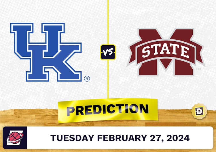 Kentucky vs. Mississippi State Prediction, Odds, College Basketball Picks [2/27/2024]