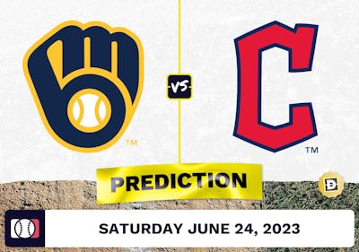 Brewers vs. Guardians Prediction for MLB Saturday [6/24/2023]