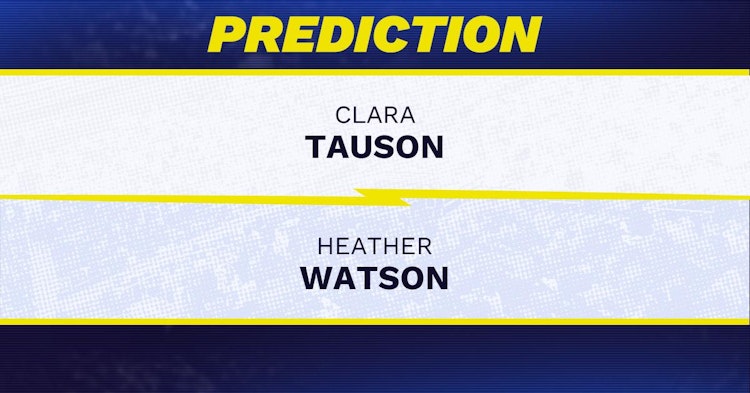 Clara Tauson vs Heather Watson Tennis Prediction.