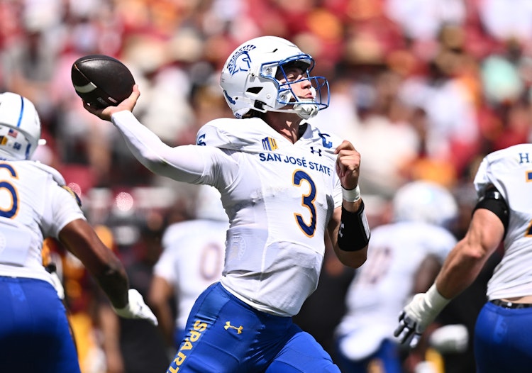 College Football Week 1 value picks feature San Jose State and QB Luke Weaver.