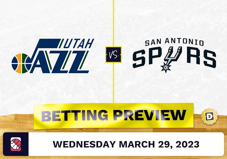 Jazz vs. Spurs Prediction and Odds - Mar 29, 2023