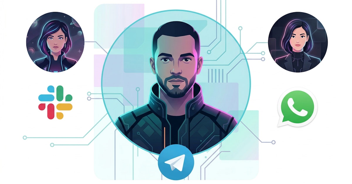 Team agents that manage your CMS from Slack, WhatsApp, and T