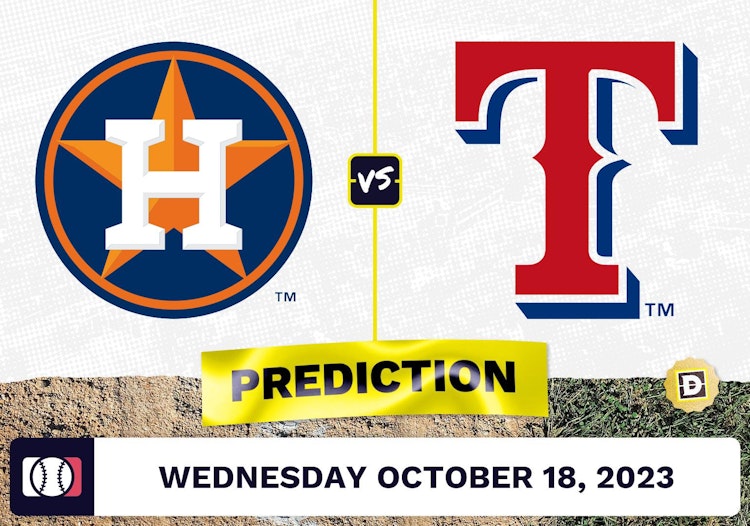 Astros vs. Rangers Game 3 ALCS Prediction for MLB Wednesday [10/18/2023]