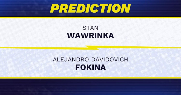 Stan Wawrinka vs Alejandro Davidovich Fokina Tennis Prediction.