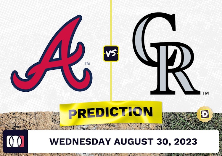 Braves vs. Rockies Prediction for MLB Wednesday [8/30/2023]