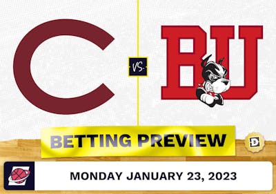 Colgate vs. Boston University CBB Prediction and Odds - Jan 23, 2023