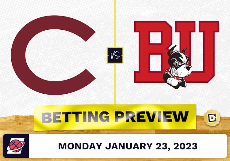 Colgate vs. Boston University CBB Prediction and Odds - Jan 23, 2023
