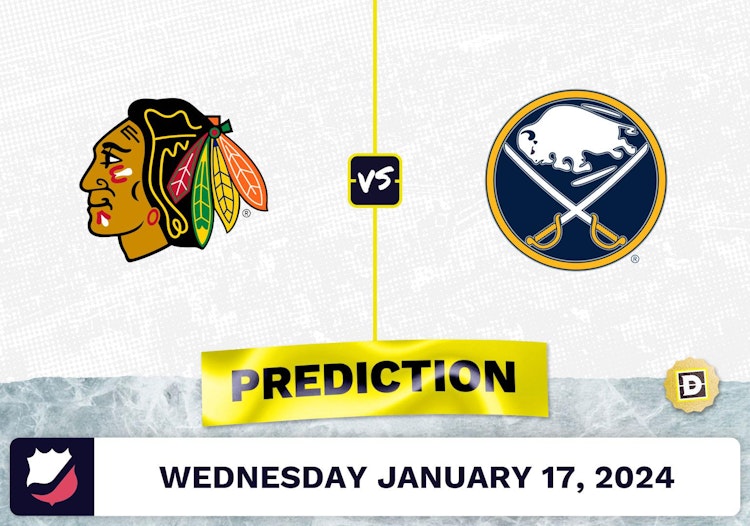 Chicago Blackhawks vs. Buffalo Sabres Prediction, Odds, NHL Picks [1/17/2024]