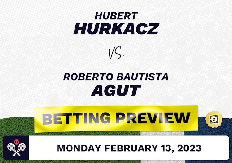 Hubert Hurkacz vs. Roberto Bautista Agut Predictions - Feb 14, 2023