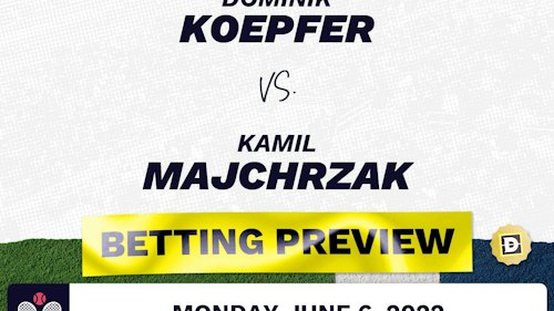 Dominik Koepfer vs. Kamil Majchrzak Predictions - Jun 6, 2022