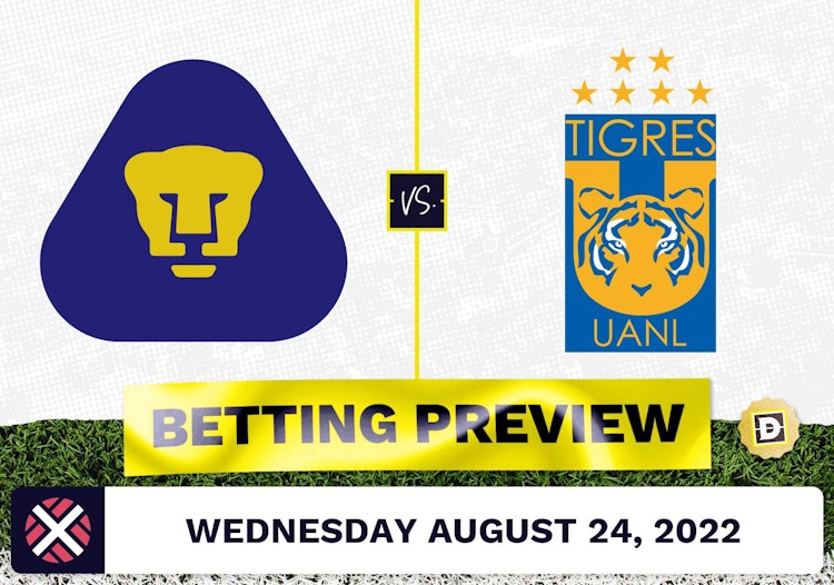 Pumas UNAM vs. Tigres UANL Prediction and Odds - Aug 24, 2022