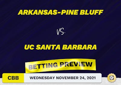 Arkansas-Pine Bluff vs. UC Santa Barbara CBB Predictions and Odds - Nov 24, 2021