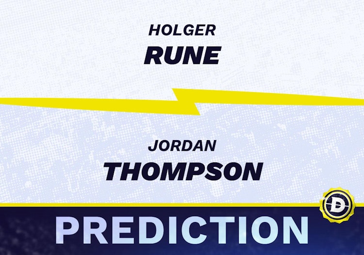 Holger Rune vs. Jordan Thompson Prediction, Odds, Picks for ATP Cinch Championships 2024
